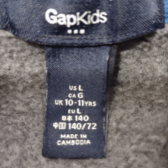 GAP Kids Size Large Sweat Jacket - Picture 4 of 6